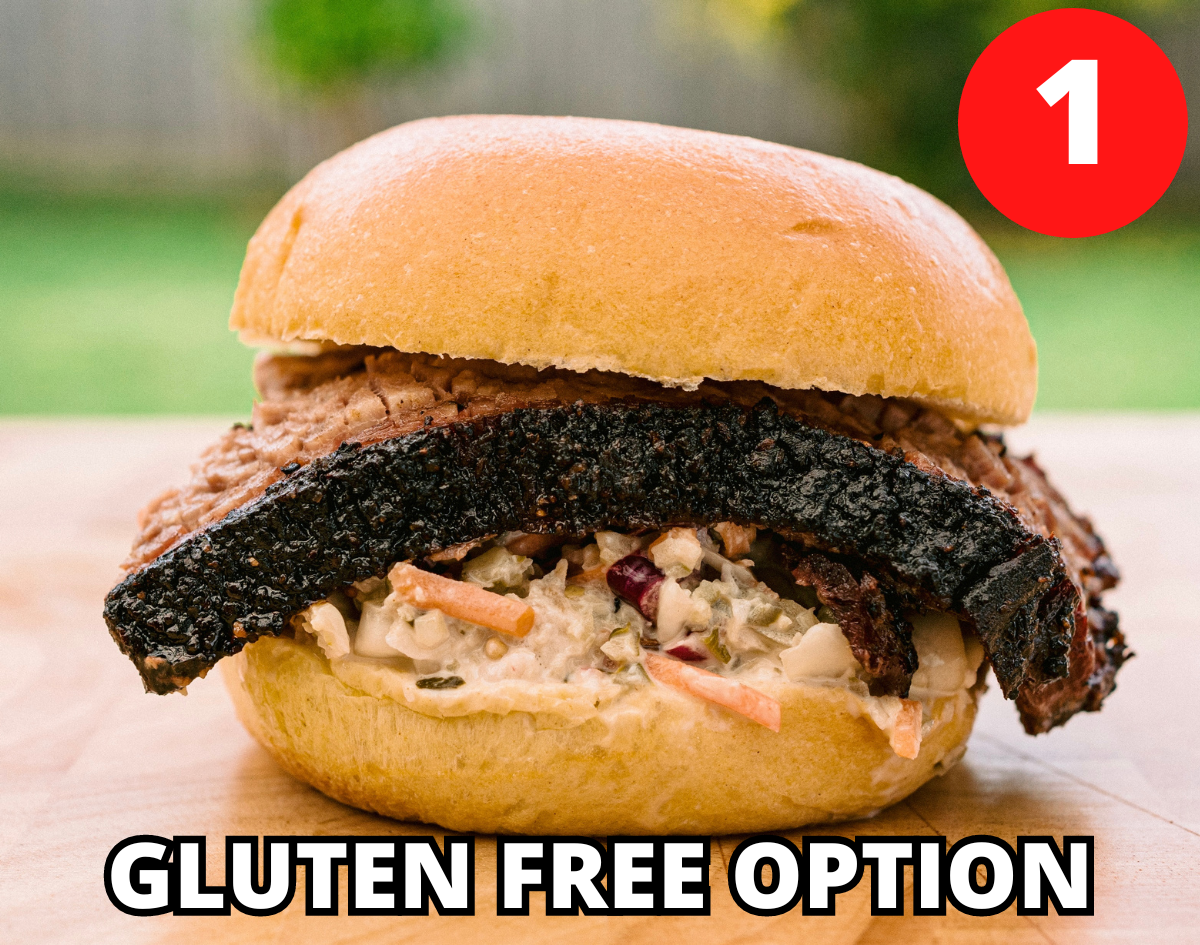 1 x Smoked Beef Brisket Burger