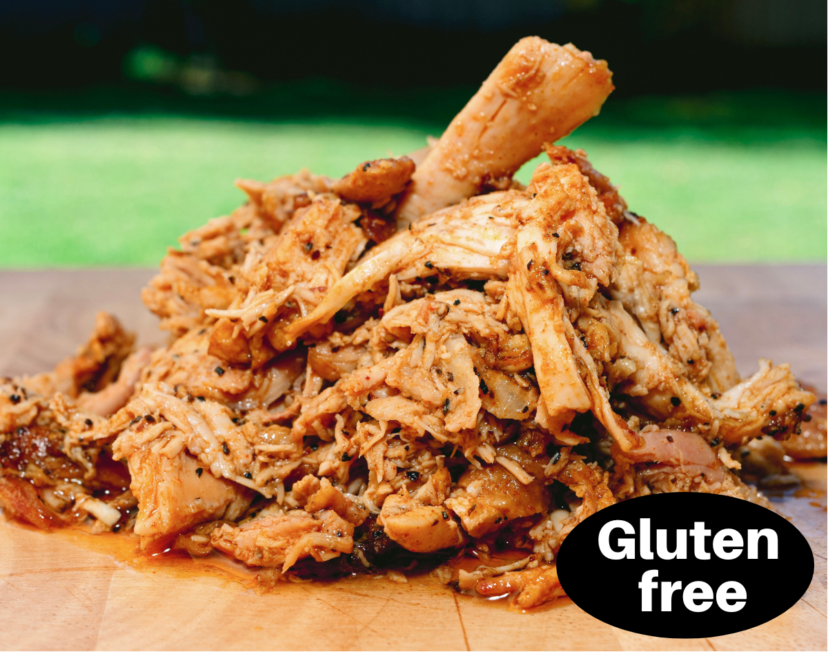 Double Smoked Maple Chicken (Pulled)