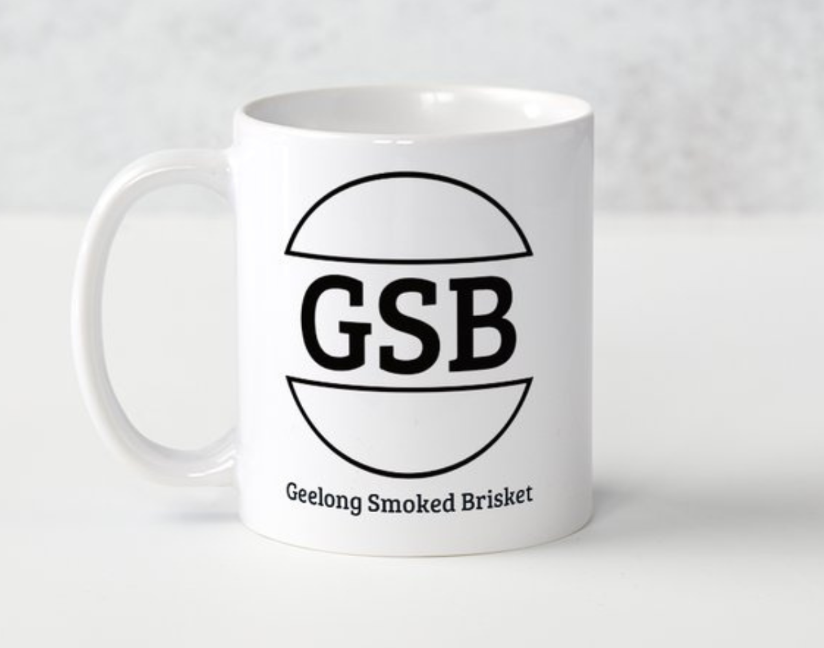 GSB White Coffee Mug