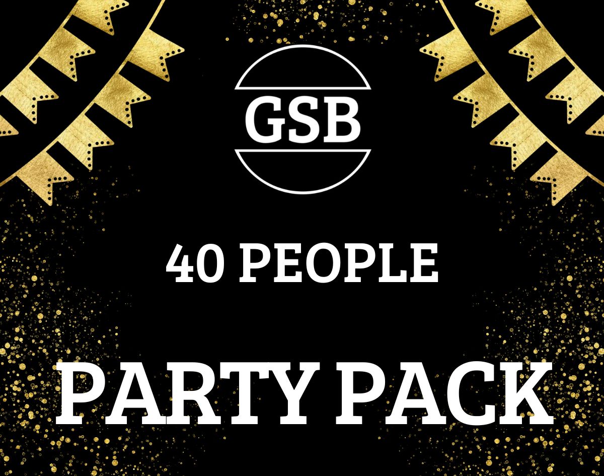 40 PERSON PARTY PACK - $22.35 per person